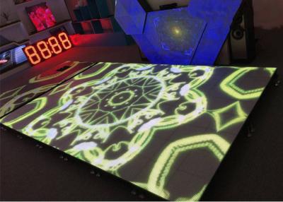 China Interactive SMD2727 6.25mm Portable Disco Dance Floor Energy Saving for sale