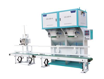 China 1.85KW ​Double Scale Animal Feed Packing Machine 25kg To 50kg for sale