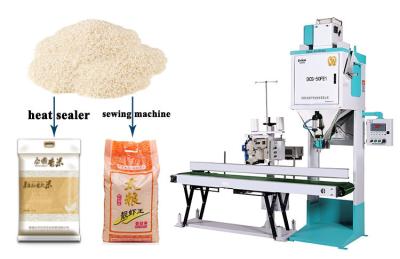 China Soya Rice Weighing Coffee Beans Packaging Machine 240 Bags / H 50kg CCPTI for sale