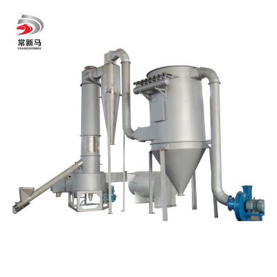 China SUS316L 1300kg/H Industrial Flash Dryer Cassava Drying Machine for sale
