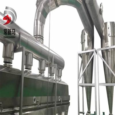 China ZLG Continuous Horizontal Vibration Fluid Bed Dryer In Pharmaceutical for sale