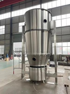 China ISO9001 SUS304 Fluid Bed Granulator Mixer Fluidized Bed Dryer for sale