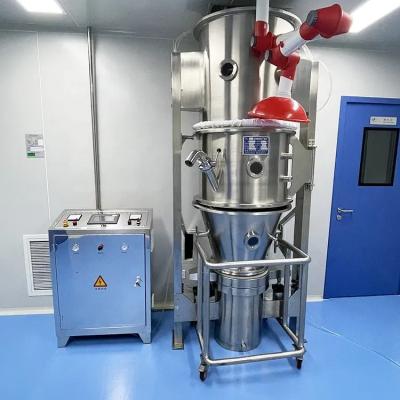 China Food Beverage Fluidized Bed Granulator Pharma Granulation Machine 45KW for sale
