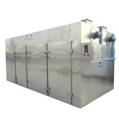 China 300KG 400KG Industrial Tray Dryer Mushroom Herb Food Hot Air Tray Dryer Oven for sale