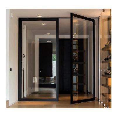 China Customized High Quality Aluminium 360 degree Swing and Slide Pivot Door Manufacture In Malaysia for sale