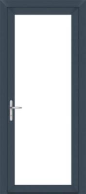 China Single Hinged Glass Aluminum Bathroom Doors Vertical Casement Hollow Glass for sale