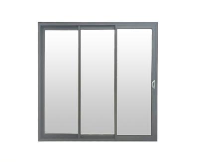 Chine 3 portes en verre de glissement en aluminium triples de voie, écran en aluminium glissant des portes de patio à vendre
