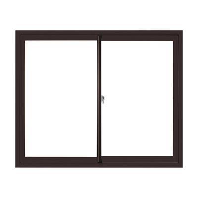 China 1.5mm Thickness Aluminium Sliding Windows Lightweight Thermally Insulated for sale