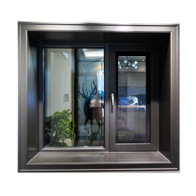 China Innenaluminiumflügelfenster-Fenster mit Edelstahl-Masche 1.5*1.0m zu verkaufen