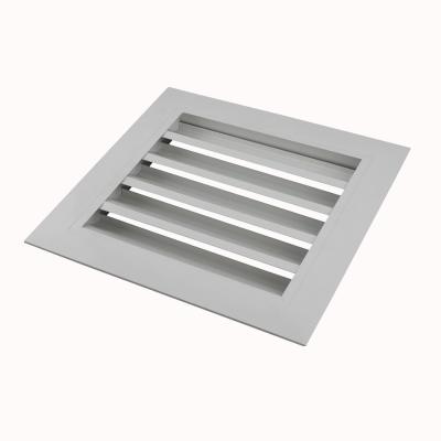 China Anodized Prefabricated Aluminium Fixed Louvers Weatherproof Louvre Roof 2.0mm for sale