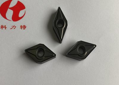 China DNMG150608-EM Black Coated CNC Turning Inserts For Machnical Parts / Finish Process Conditions for sale