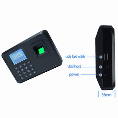 中国 Cheap Employee biometric Security Fingerprint Lock fingerprint time attendance scanner USB download data for easy use 販売のため