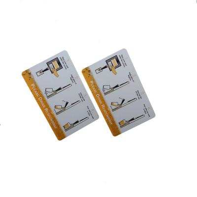 Chine Plastic IC Preprinting RFID Smart Fitness Card With 1K S50 Chip For Hotel Lock System à vendre