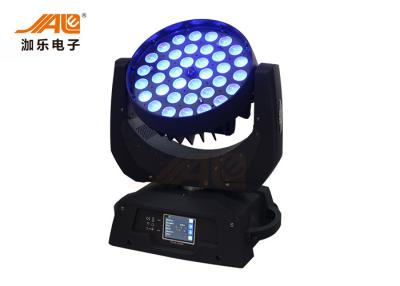 China Hot Sale 36pcs 18w RGBWA UV 6in1 Led Zoom Moving head wash light for sale