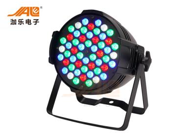 China 54 x 3w Rgbw Waterproof LED Par Cans Outdoor Event Stage Lighting 8CH / 4CH DMX512 for sale