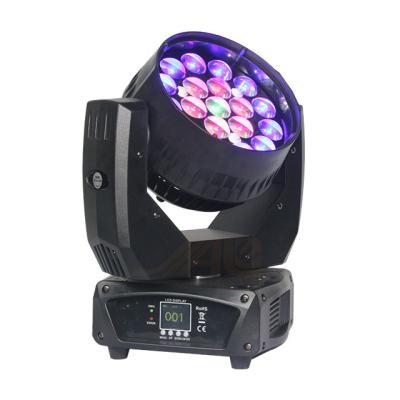 China 19*12W Lens 8° LED Moving Head Light For Nightclub for sale