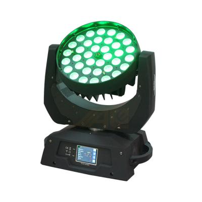 中国 ズームレンズが付いているDMX512段階36*12W LEDの移動ヘッド ライト 販売のため