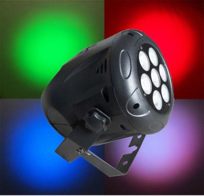 China High Quality LED Par Can Lights 7 x 9w Mini Par Cans RGB Stage Lighting Super Bright for Concert Holiday for sale