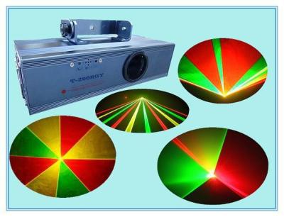 China Colorful RGY Mini Laser Stage Lighting For Stage Show / Concert Laser Show for sale