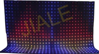 China 4x6m Rgb 3in1 Led Video Curtain Backdrop Decoration / Stage Fixture for sale