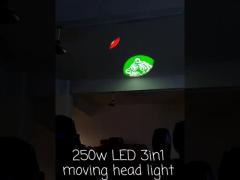 250w LED 3in1 moving head light