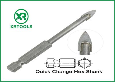 China Quick Change Metric Masonry Drill Bits For Glass / Ceramic / Porcelain for sale