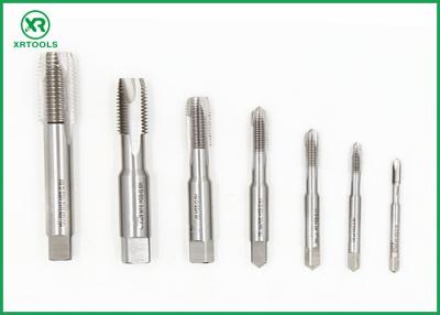 China 2 Flat Ends Straight Flute Tap , Fully Ground Straight Pipe Tap ISO529 Standard for sale