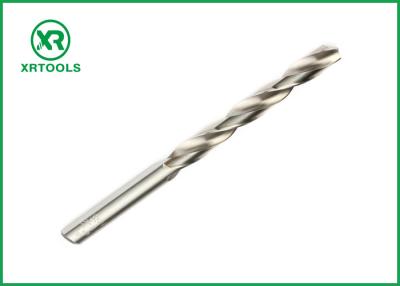 China Roll Forged HSS Drill Bits Half Ground White Finished Straight Shank DIN 338 Straight Shank Drill Bit for sale