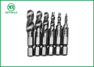 China 6Pcs Machine Use HSS Combination Drill And Taps Set ,Hss Machine Taps And Drill Sets for sale