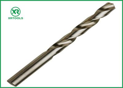 China Bright Finish HSS Drill Bits For Hardened Steel DIN 338 Straight Shank Left Hand twist drill bits for sale