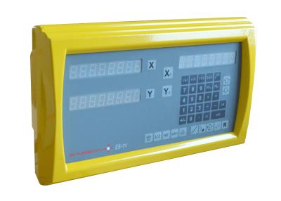中国 工作機械のための黄色い2つの軸線線形Lcdの旋盤機械Dro 販売のため