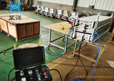 China A BOX PRO 100 19 × 56 FRAME Belt Vulcanizer Pressure Bag Para vulcanização quente hidráulica máquina de prensa de correia transportadora à venda