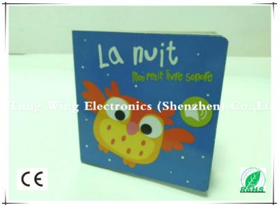 Cina Modulo del libro di 6 del bottone suoni dell'animale per il Eductational del bambino dell'interno che impara libro in vendita