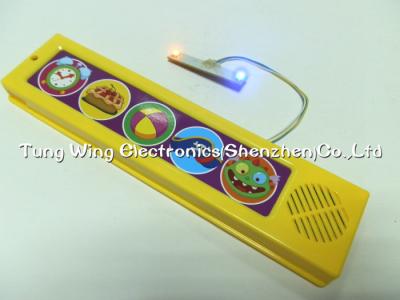 China Funny Monster 5 push button sound module With 2 LED for sound board books for sale