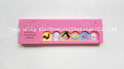 China Pink 6 Sound Apple Module For Baby Sound Books , music books for children for sale