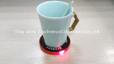China Programmable Sound Module Melody Flashing Cup Coaster For Holiday Gifts for sale