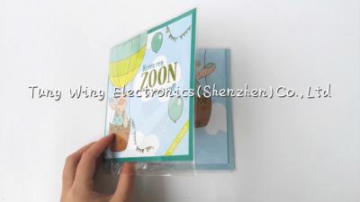 China Holiday Musical recorded greeting cards for holiday gift , invitation for sale