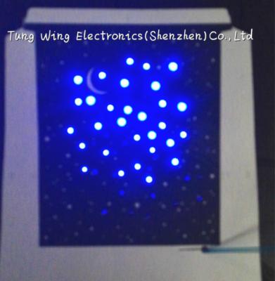 China Starlite Fiber Optic sound modules for greeting cards , music birthday card for sale