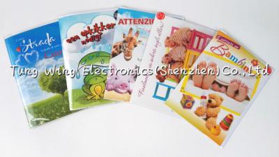 China Lovely Musical happy birthday customized greeting cards with sound for sale