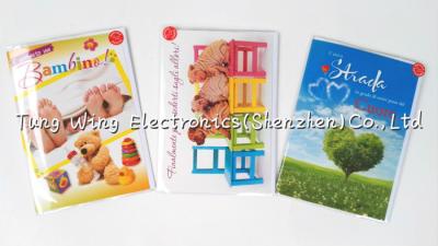 China Audio Greeting card recordable sound module for holiday gift , invitation for sale