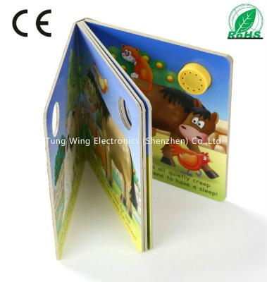 China 37mm Round Sound Module Baby Sound Books Educational Board Book for sale
