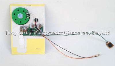 China Custom Voice Greeting Card Sound Module , recordable voice chip for sale