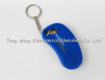 China Customizable Foot Shaped Music Keychain with recordable sound box for sale