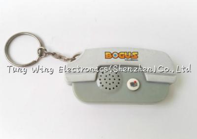China Kundengebundener Form-Telefon-geformter Musik-Ton Keychain für fördernde Geschenke zu verkaufen