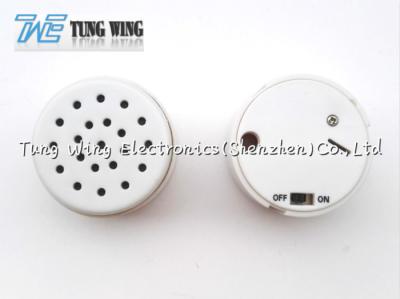 China Round voice recording module - push butt , 20 second sound recorder module for sale