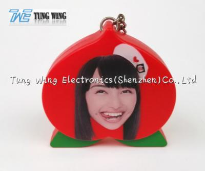China Portable OEM Funny Music Keychain Red Convenient On / Off Function for sale