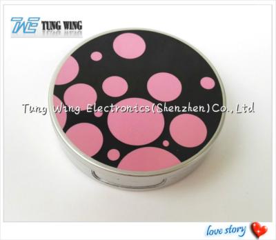 Chine Miroir compact cosmétique de poche de miroir promotionnel de maquillage avec la musique à vendre