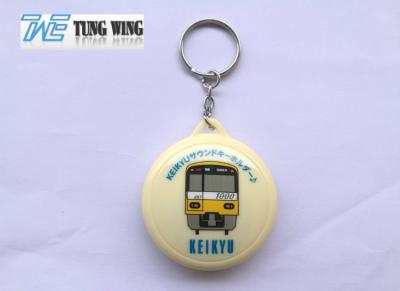 China Bus Keypress-Halter-Musik Keychain-Hitze-Transferdruck-Logo mit kundenspezifischem Ton zu verkaufen