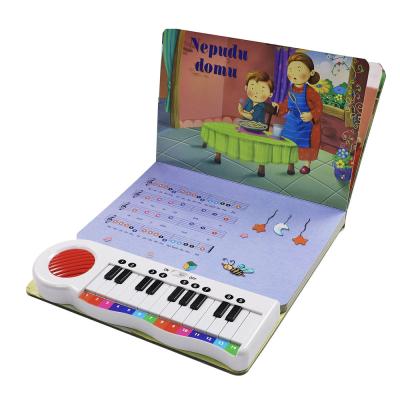 China Three Way Switch Piano Sound Module Kids Sound Board Books Indoor Toy Instuments for sale