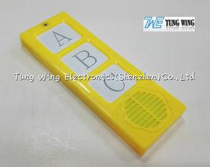 China Módulo sadio do cartão sadio plástico da bateria dos alfabetos 0.25W AG10 do módulo do bebê do ABS à venda